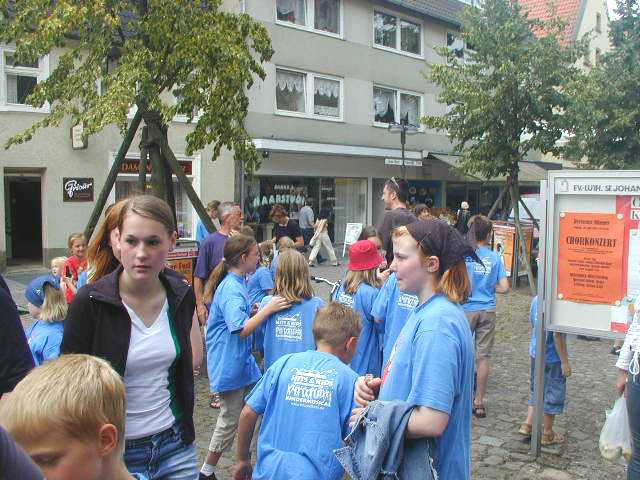 Bolleparty am Tag der Jugend - 28.6.2003 auf dem Neuen Markt